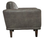 Arroyo Smoke Faux Leather Chair