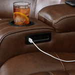 Backtrack Chocolate Power Recliner