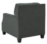 Bayonne Charcoal Fabric Chair