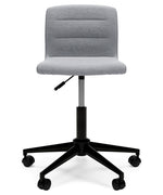 Beauenali Gray Fabric Home Office Chair