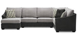 Bilgray 3-Pc LAF Sectional (Oversized)