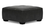 Bilgray Pewter Oversized Accent Ottoman