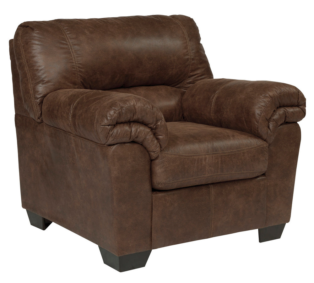 Bladen Coffee Faux Leather Chair