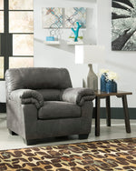 Bladen Slate Faux Leather Chair