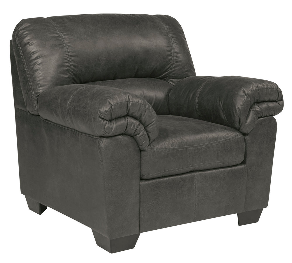 Bladen Slate Faux Leather Chair