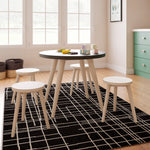 Blariden 5-Pc Black/Natural Kids Table Set