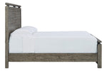 Brennagan Gray King Panel Bed