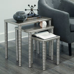 Caitworth 3-Pc Champagne Accent Table Set