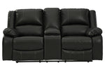 Calderwell Black Power Recliner Loveseat