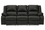 Calderwell Black Power Recliner Sofa