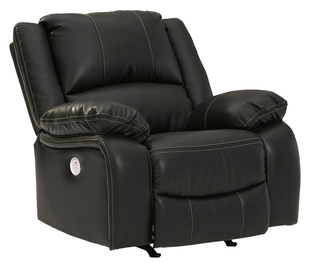 Calderwell Black Power Rocker Recliner