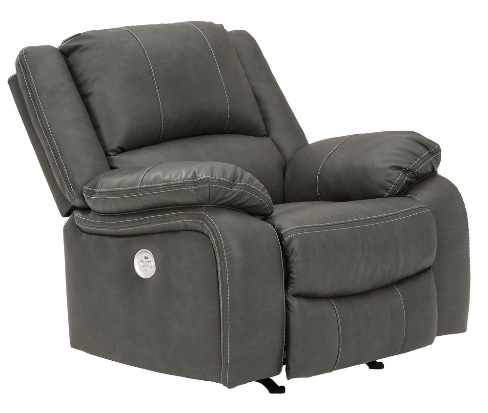 Calderwell Gray Power Rocker Recliner