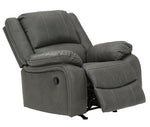 Calderwell Gray Manual Rocker Recliner