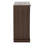 Camiburg Antique Brown Wood Accent Cabinet