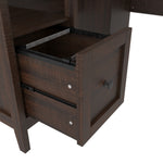 Camiburg L-Shaped Home Office Desk