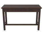 Camiburg Warm Brown Wood Home Office Desk