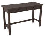 Camiburg Warm Brown Wood Home Office Desk