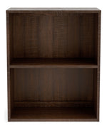 Camiburg Warm Brown Wood Small Bookcase