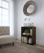 Camiburg Warm Brown Wood Small Bookcase