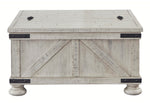 Carynhurst Whitewash Storage Coffee Table