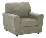 Signature Design Cascilla Pewter Chenille Chair