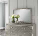 Chevanna Platinum Wood Dresser Mirror