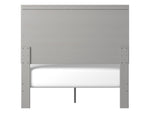 Cottonburg Light Gray Wood Full Panel Bed