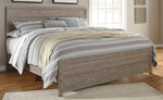 Culverbach Gray Wood King Panel Bed