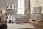 Culverbach Gray Wood Queen Panel Bed