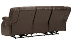 Denoron Chocolate Power Recliner Sofa