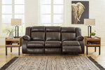 Denoron Chocolate Power Recliner Sofa