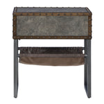 Derrylin Gray/Brown Chair Side End Table