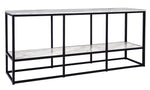 Donnesta Gray/Black Extra Large TV Stand
