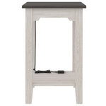 Dorrinson Two-Tone Chair Side End Table