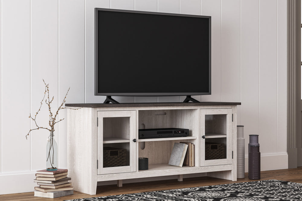 Dorrinson Two-Tone Wood LG TV Stand