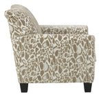 Dovemont Cheetah Pattern Accent Chair