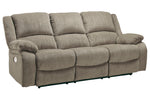 Draycoll Pewter Power Recliner Sofa