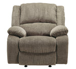 Draycoll Pewter Power Rocker Recliner