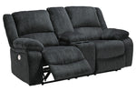 Draycoll Slate Power Recliner Loveseat