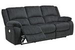 Draycoll Slate Power Recliner Sofa