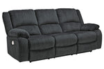 Draycoll Slate Power Recliner Sofa