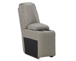 Dunleith 3-Pc Gray Power Recliner Loveseat