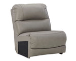 Dunleith 3-Pc Gray Power Recliner Sofa