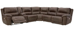 Dunleith 6-Pc Power Recliner Sectional