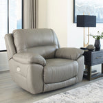 Dunleith Gray Zero Wall Power Recliner