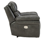 Edmar Charcoal Power Recliner