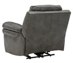 Edmar Charcoal Power Recliner