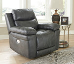 Edmar Charcoal Power Recliner