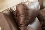 Edmar Chocolate Power Recliner Loveseat