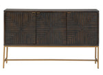 Elinmore Brown Wood Accent Cabinet